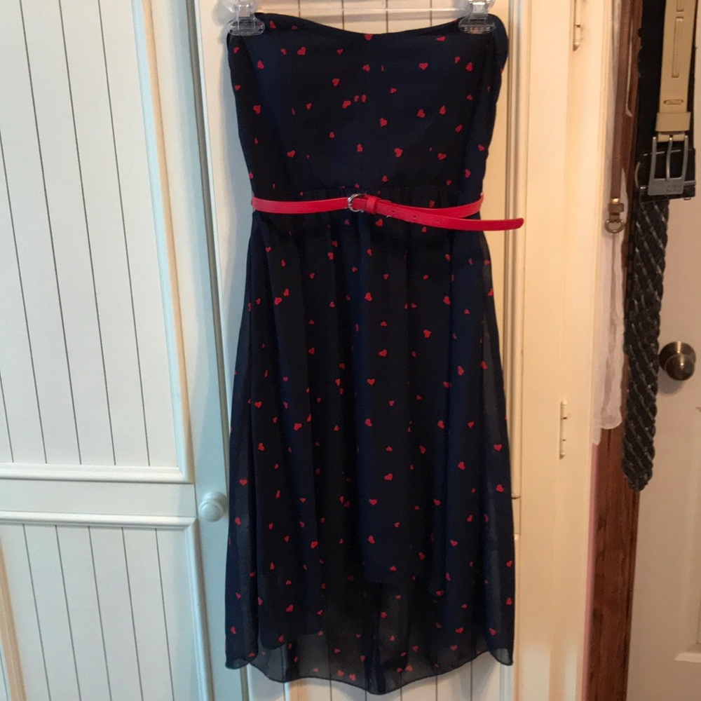 Windsor Strapless Dress with Belt